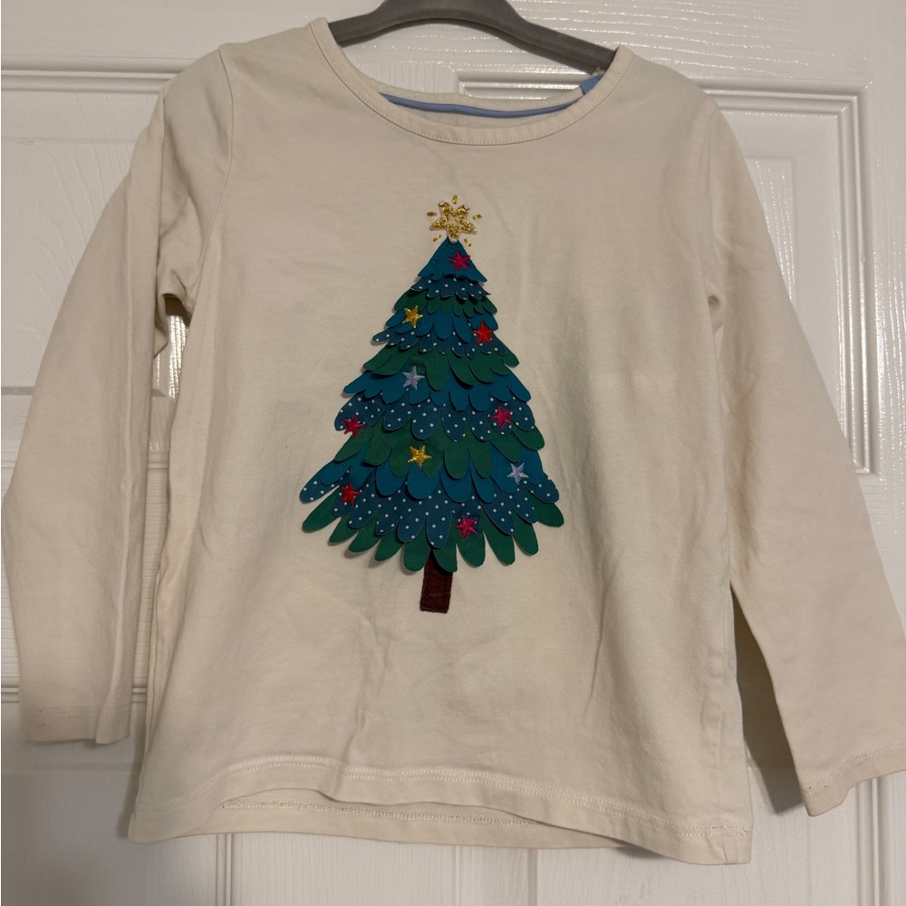 Mini Boden Christmas Tree Shirt